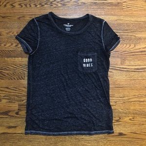 American Eagle Outfitters henley style t-shirt